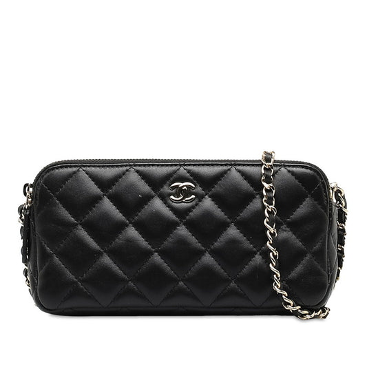 Chanel Coco Mark Chain Wallet Shoulder Bag
