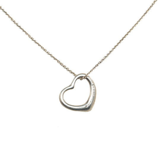 Tiffany & Co. Open Heart Necklace