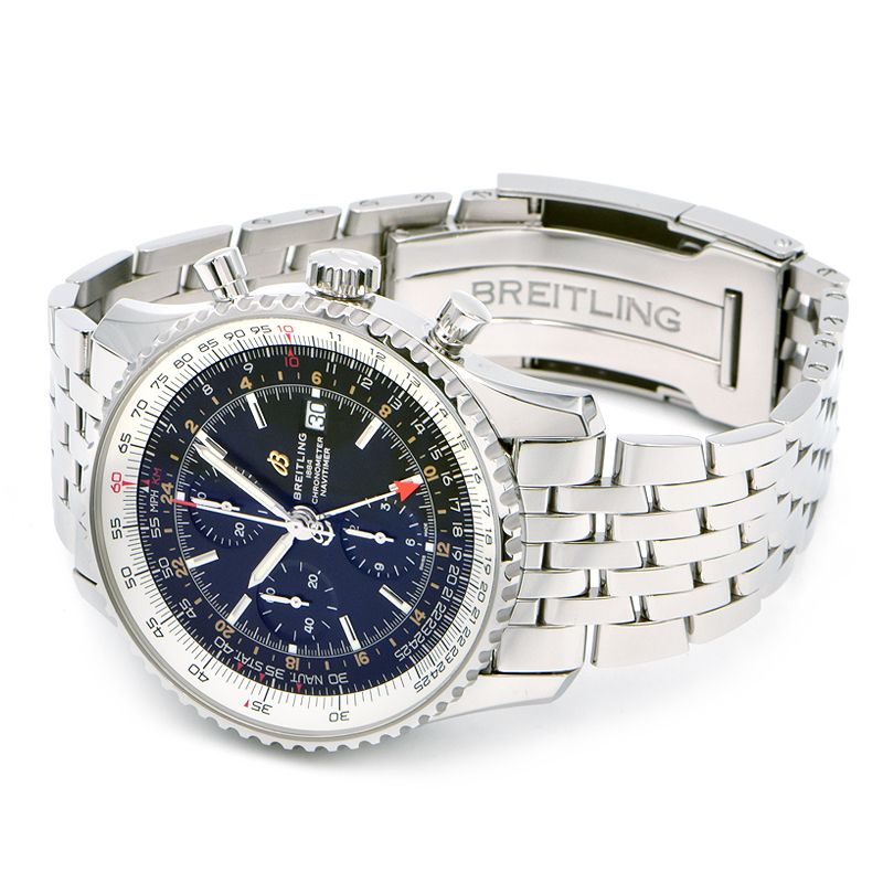 Breitling Men's Navitimer Chronograph GMT 46 Watch