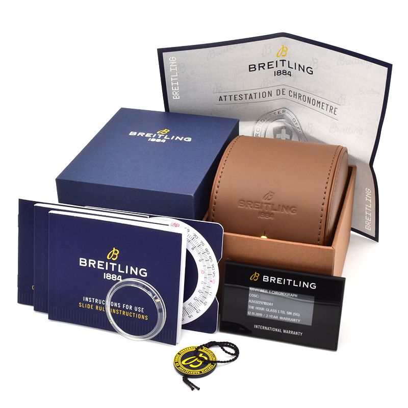 Breitling Men's Navitimer Chronograph GMT 46 Watch