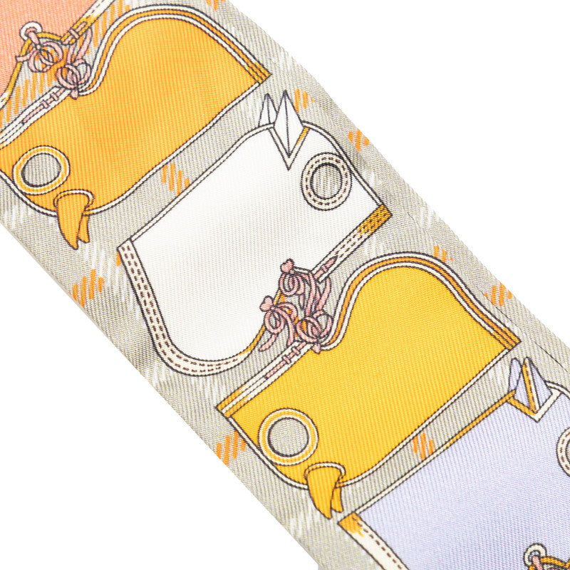 Hermes Camails Silk Twilly Scarf