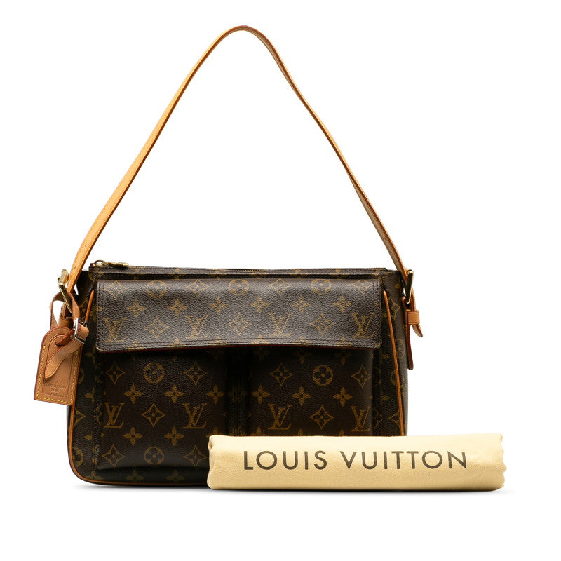 Louis Vuitton Monogram Vivacity Gm Shoulder Bag M51163