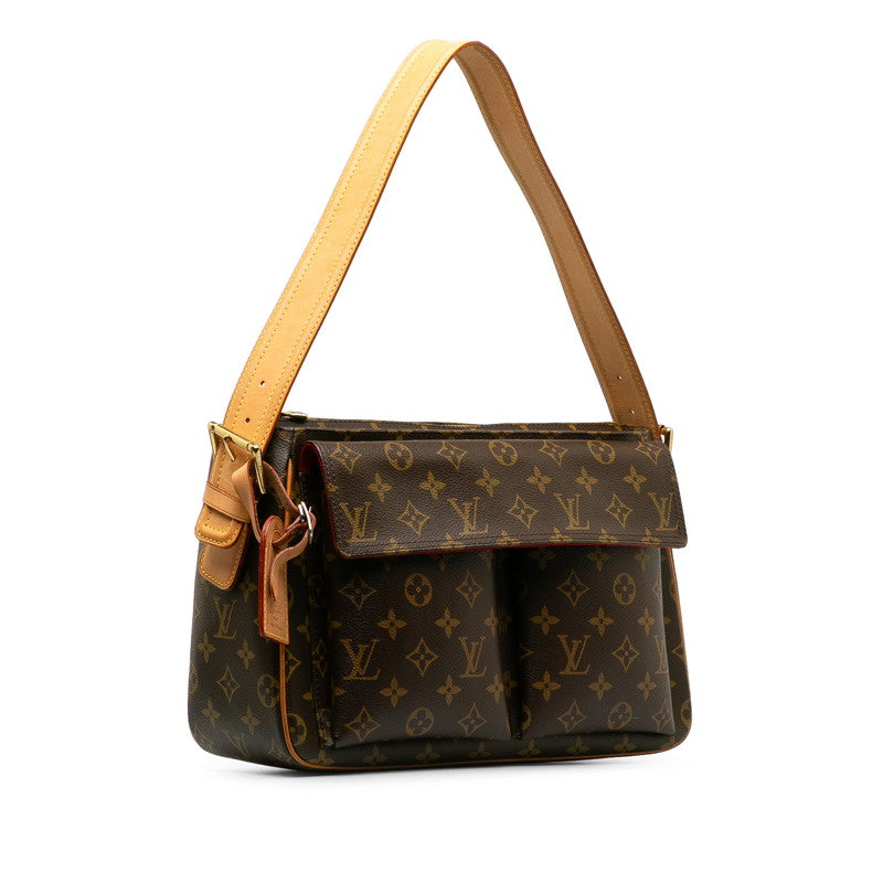 Louis Vuitton Monogram Vivacity Gm Shoulder Bag M51163