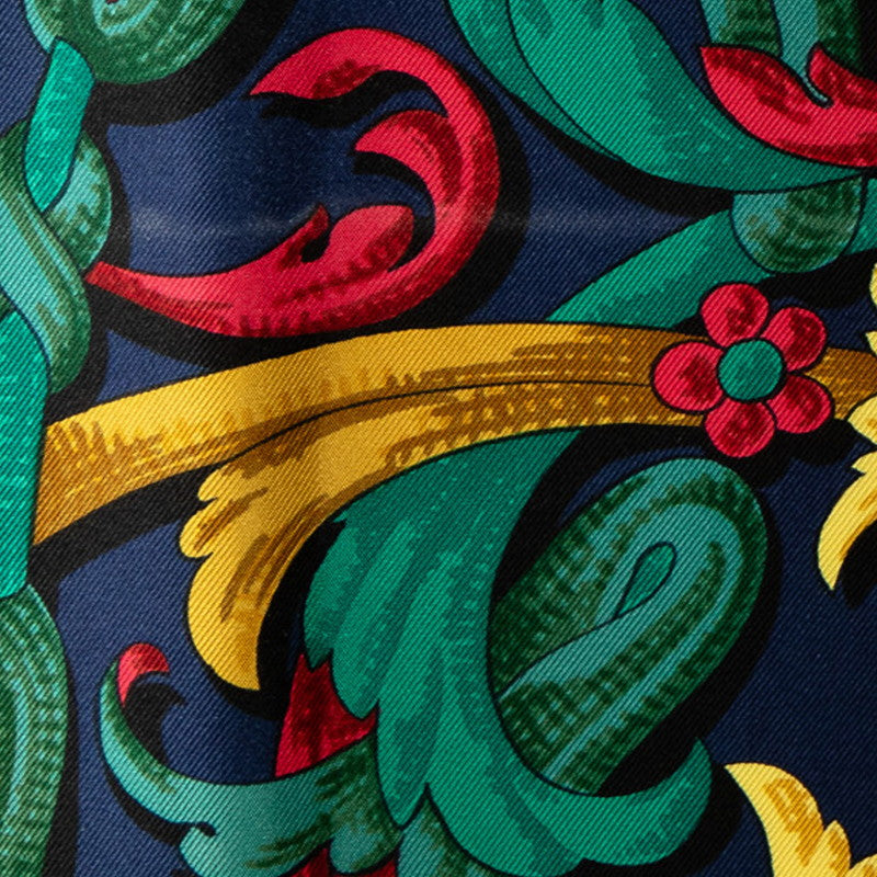 Hermes Carre 90 Le Mors A La Conétable Silk Scarf