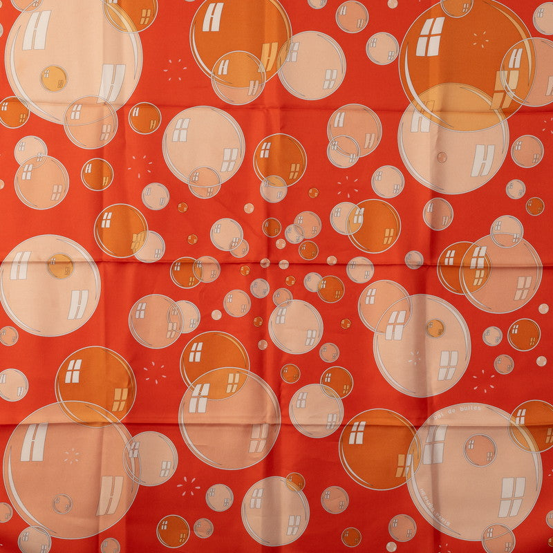 Hermes Bal De Bulles Silk Scarf