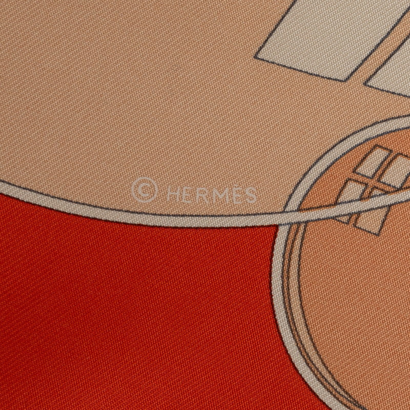 Hermes Bal De Bulles Silk Scarf