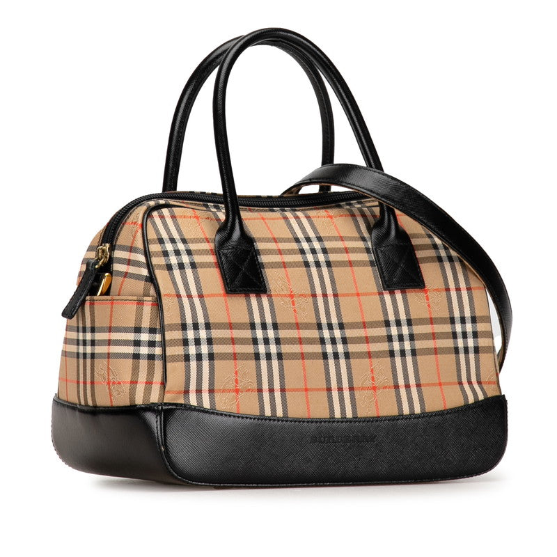 Burberry Nova Check Shadow Horse Handbag Shoulder Bag