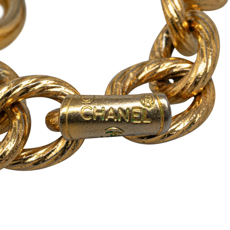 Chanel Vintage CC Medallion Pendant Necklace