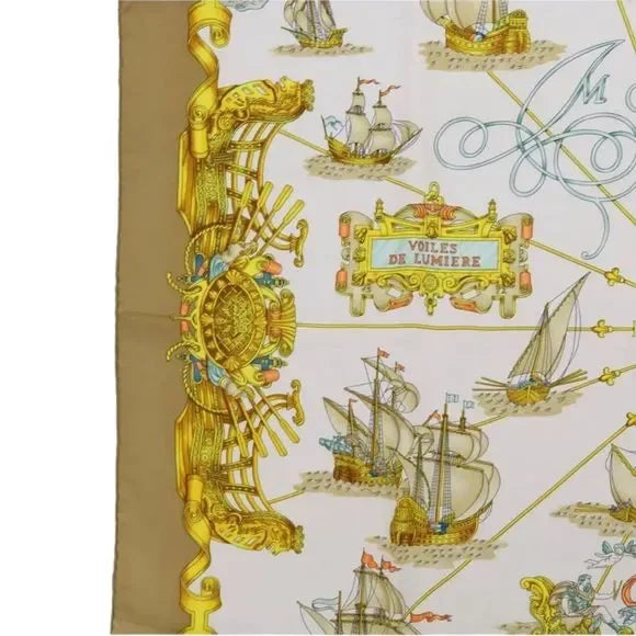 Hermes Carre 90 Voiles De Lumiere Scarf