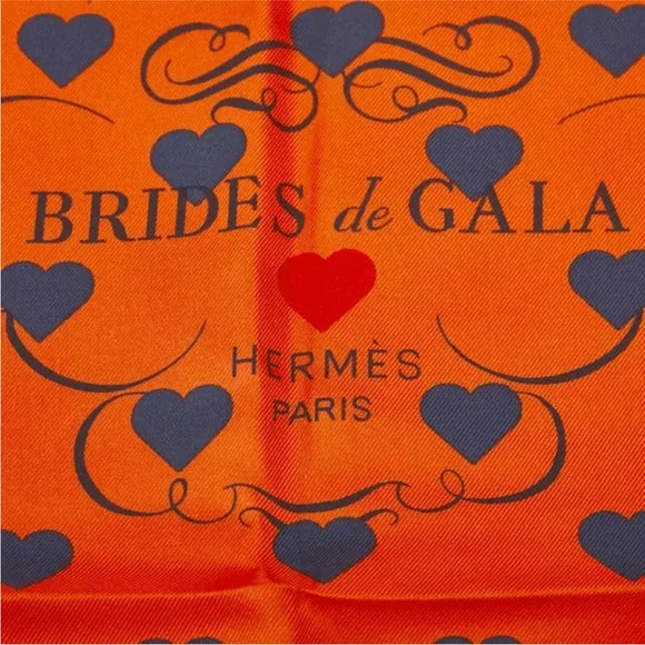 Hermes Brides de Gala Love Scarf