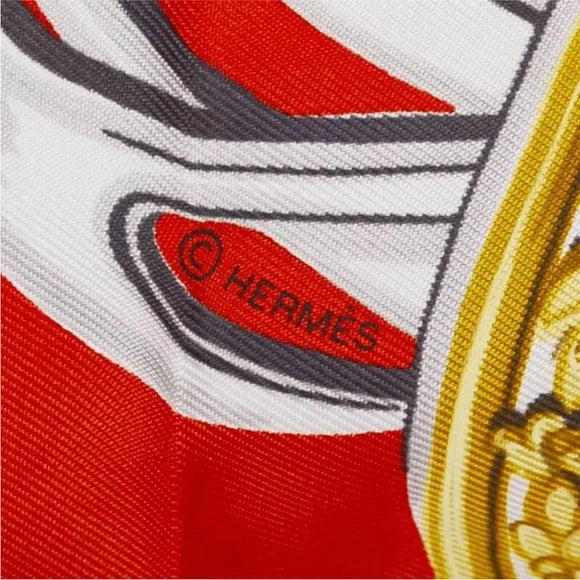 Hermes Brides de Gala Love Scarf