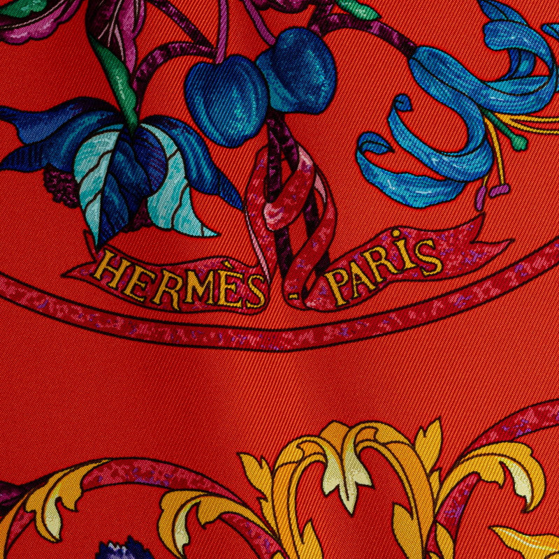 Hermes Pierres D'Orient Et D'Occident Silk Scarf