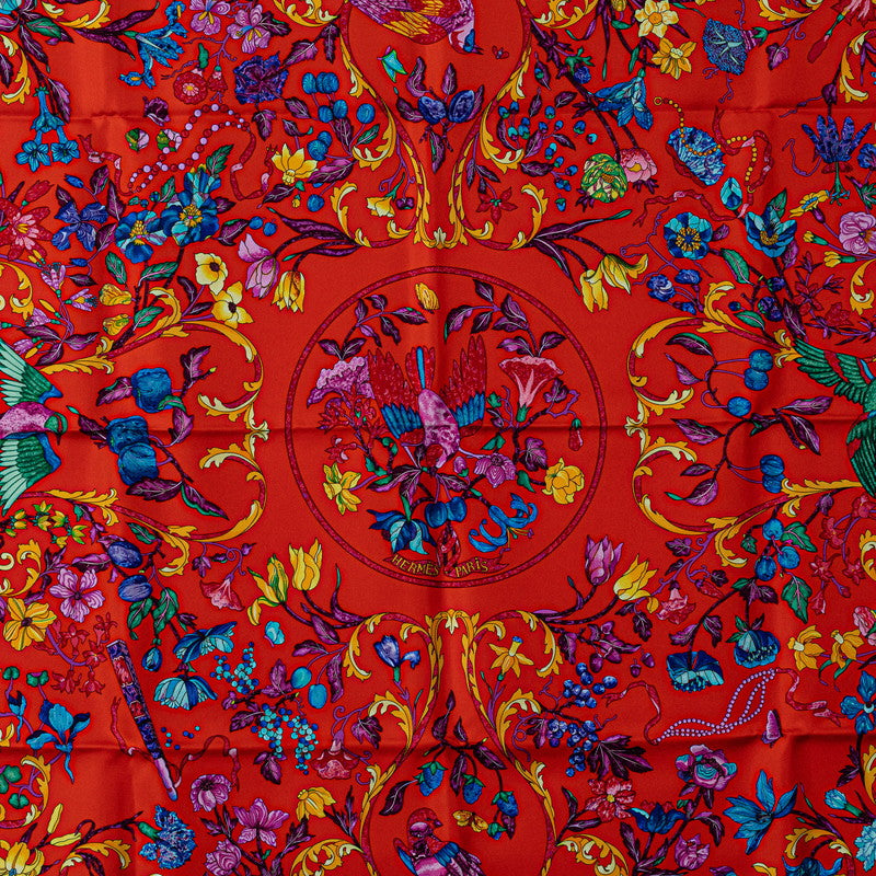 Hermes Pierres D'Orient Et D'Occident Silk Scarf