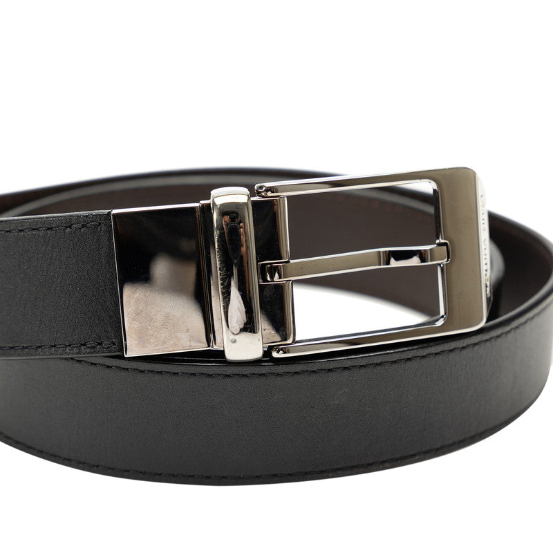 Louis Vuitton Seattle Santure Reversible Leather Belt