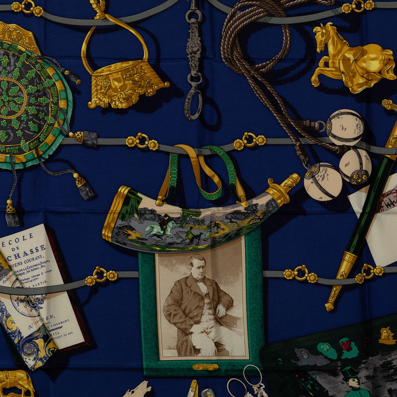 Hermes Memoire D'Hermes Silk Scarf