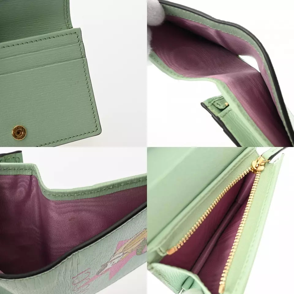 Gucci Bananya Collaboration Star Sakuramochi Bifold Wallet