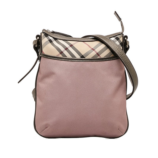 Burberry Nova Check Diagonal Shoulder Bag