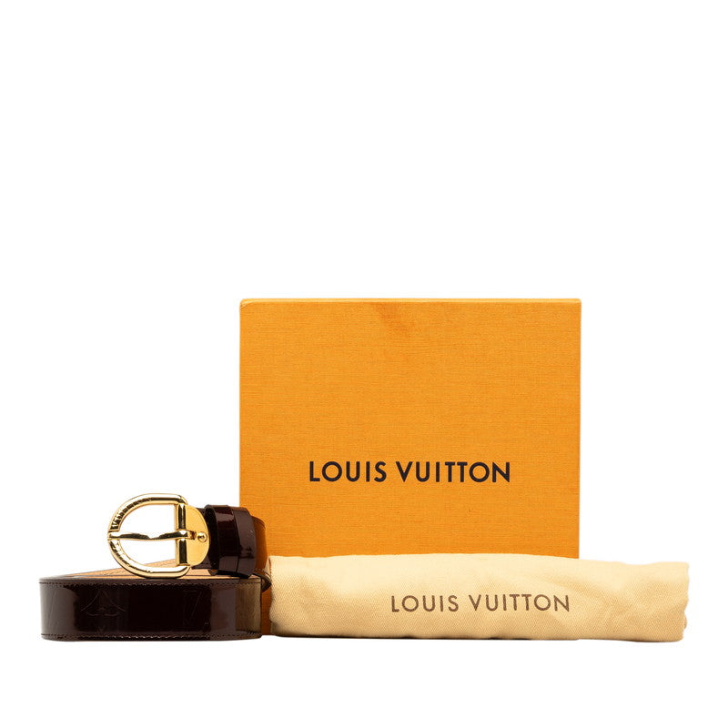 Louis Vuitton Monogram Vernis Santure Belt