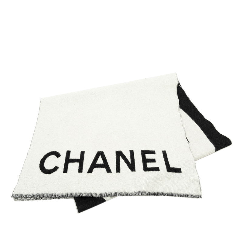 Chanel CC Fringe Cashmere Scarf