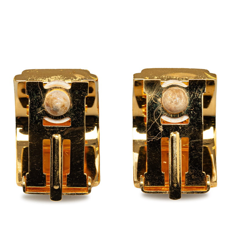 Hermes Emile Cloisonne Earrings