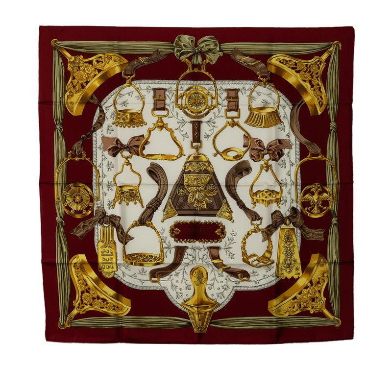 Hermes Silk Etriers Scarf