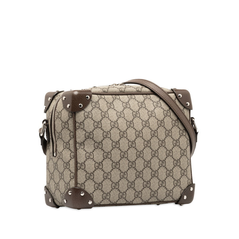 Gucci GG Supreme Monogram Square Crossbody Shoulder Bag