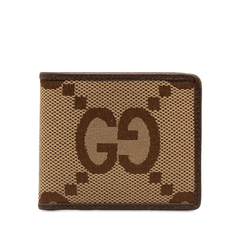 Gucci Jumbo GG Canvas Bi-Fold Wallet