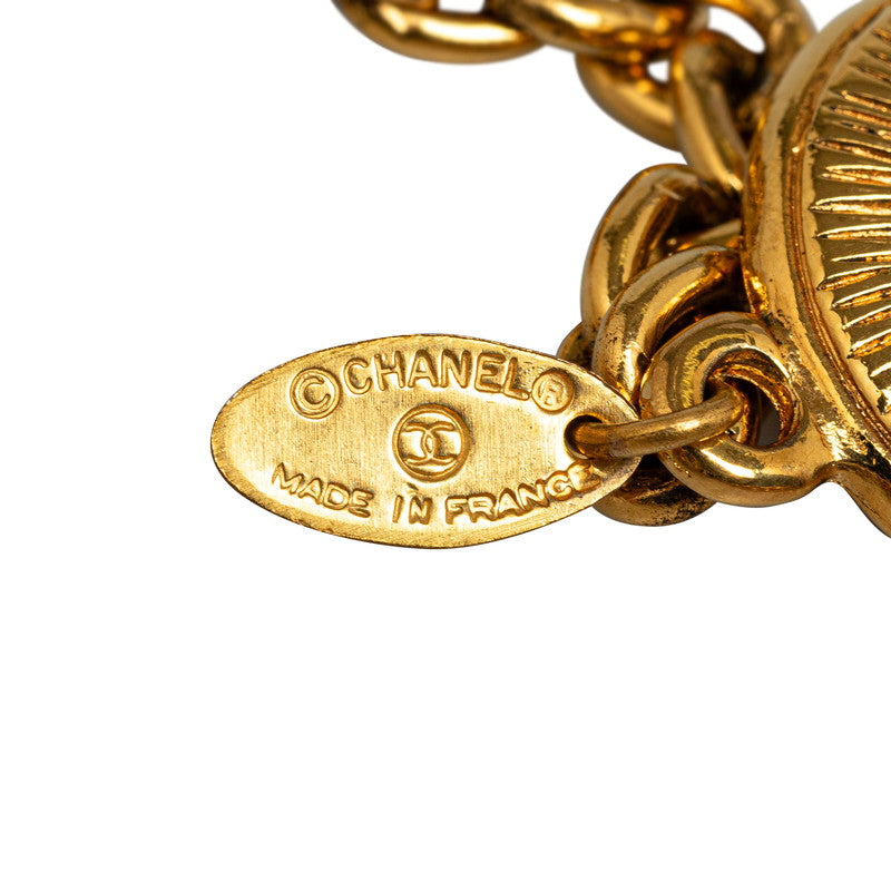 Chanel CC Mark Medallion Necklace