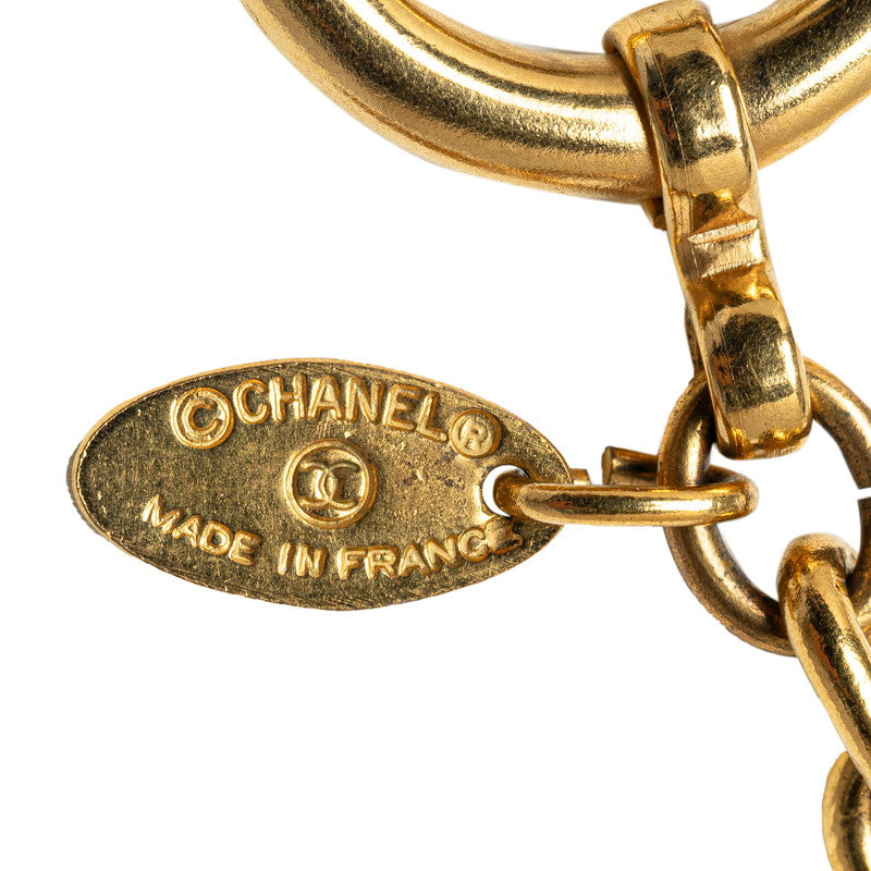 Chanel Vintage CC Sunburst Necklace