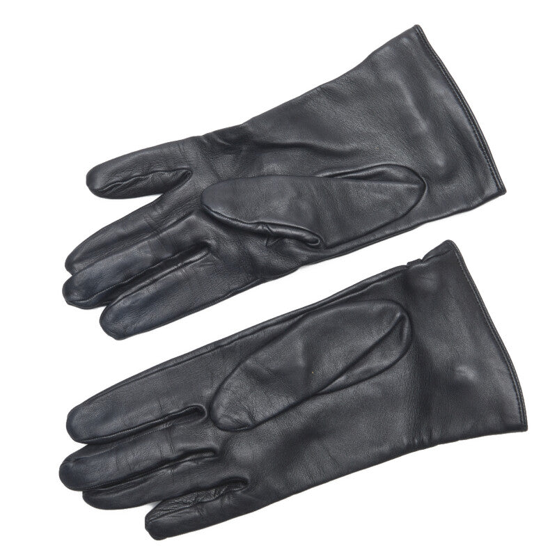 Loewe Black Leather Gloves