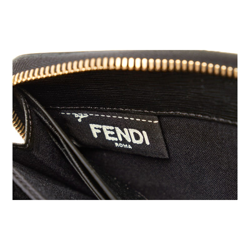 Fendi Monster Eyes Studded Long Wallet