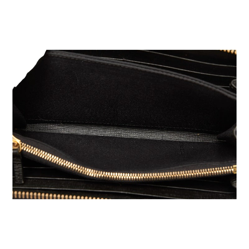 Fendi Monster Eyes Studded Long Wallet