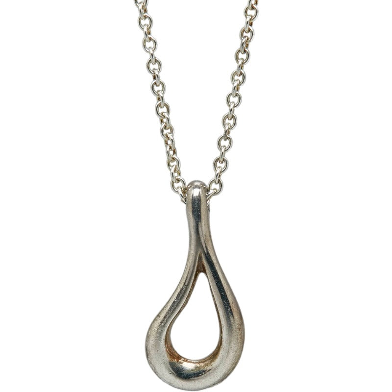 Tiffany & Co. Open Teardrop Necklace