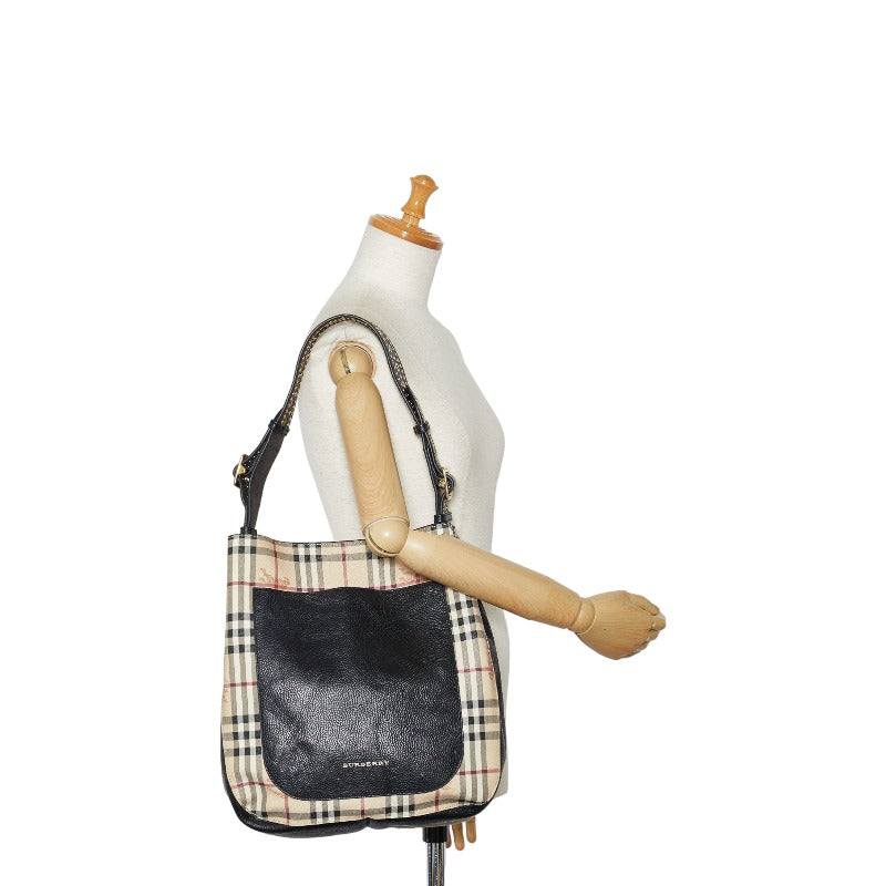 Burberry Nova Check Shadow Horse Shoulder Bag