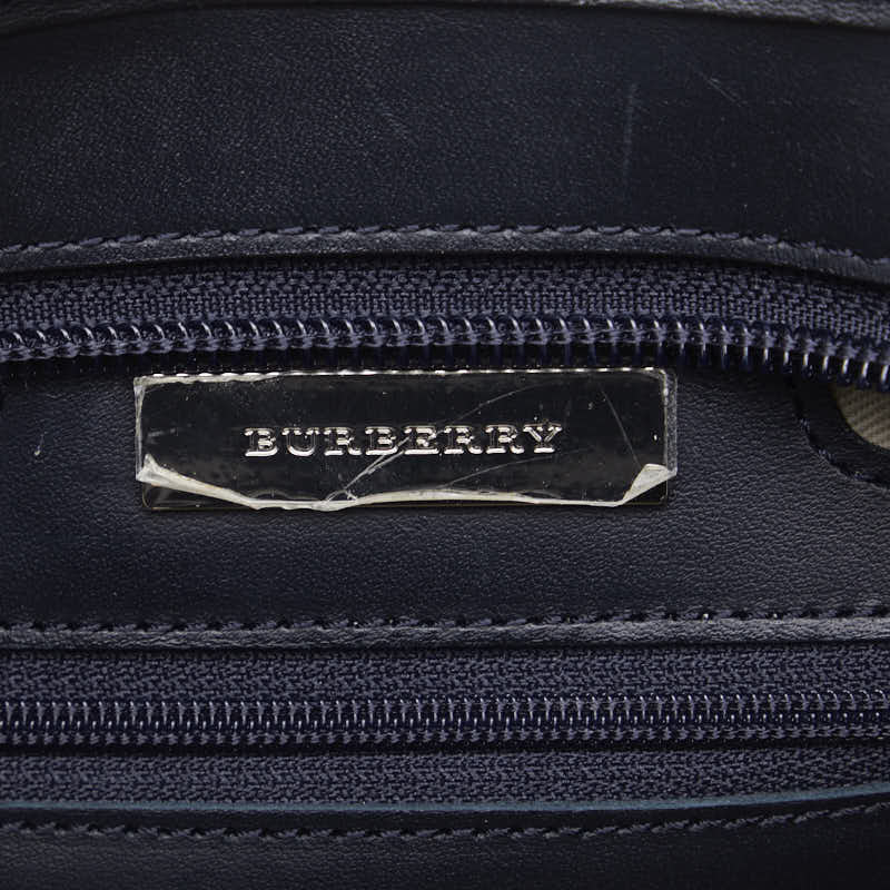 Burberry Striped Canvas Bag