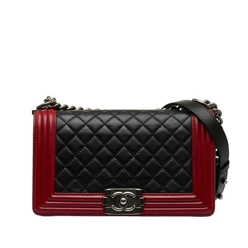 Chanel Bicolor Boy Bag