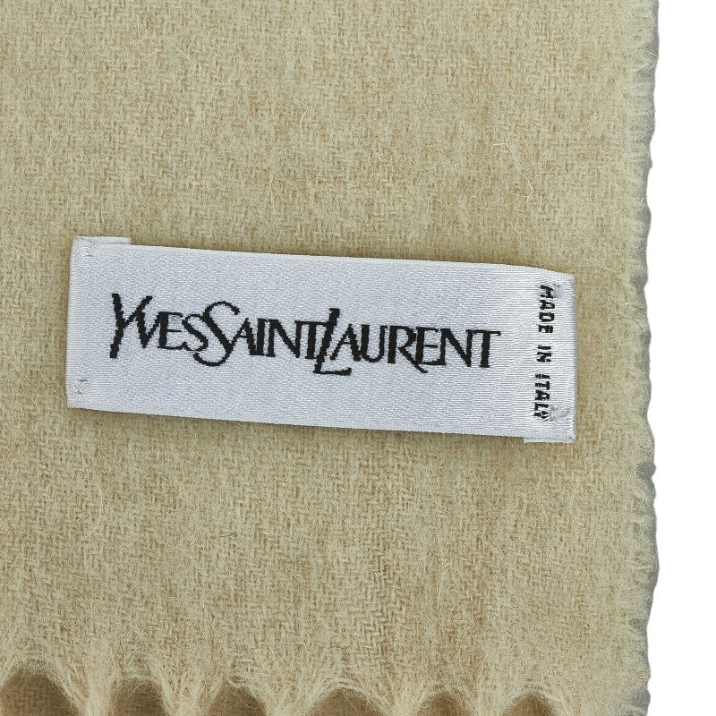 Saint Laurent Stole Muffler Wool Scarf