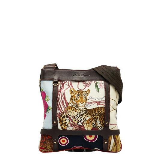 Salvatore Ferragamo Leopard Crossbody Bag