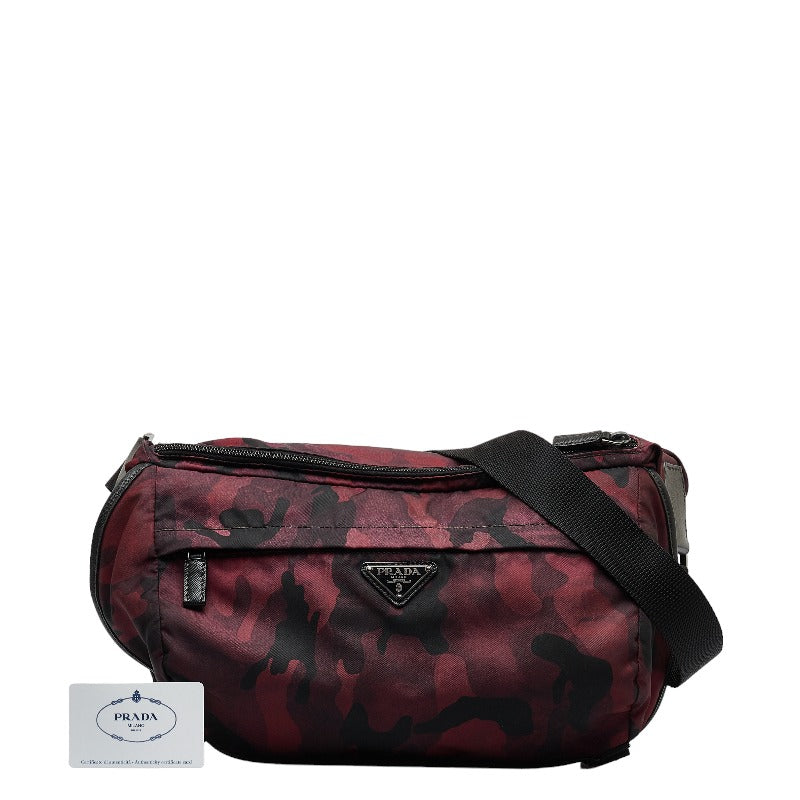 Prada Tessuto Camouflage Messenger Bag