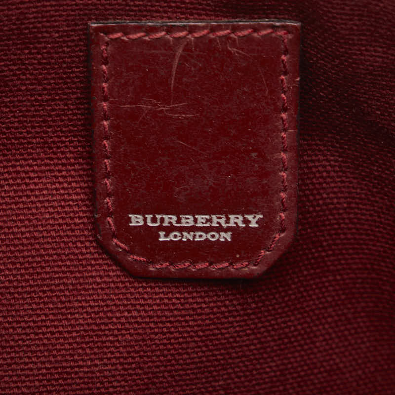 Burberry Check Pouch Mini Handbag