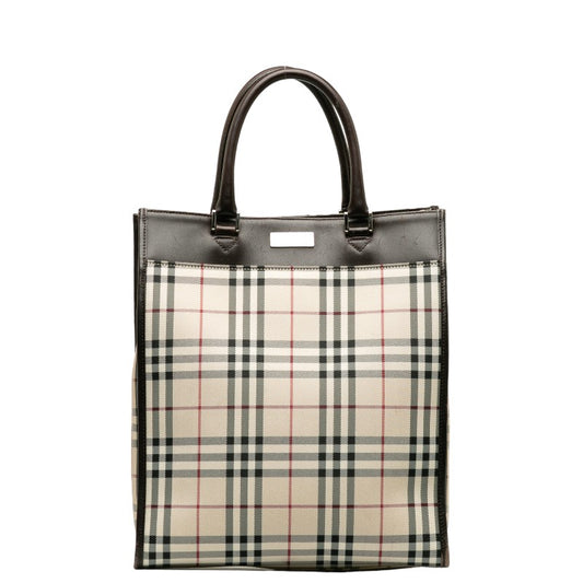 Burberry Nova Check Handbag Tote Bag