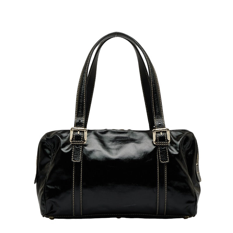 Gucci Dialux Britt Patent Leather Boston Bag