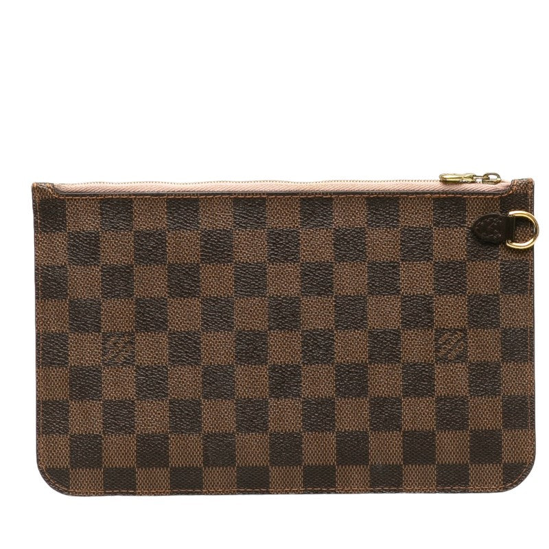 Louis Vuitton Damier Neverfull Mm Rose Ballerine Pouch