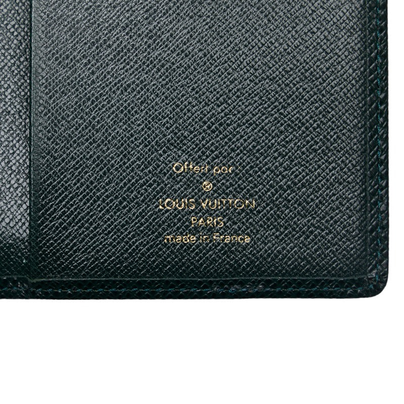 Louis Vuitton Taiga Agenda Notebook Cover R20408