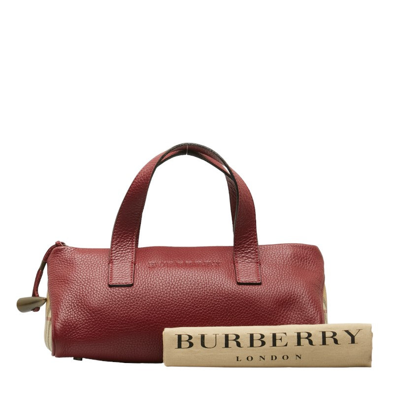 Burberry Nova Check Shadow Horse Handbag