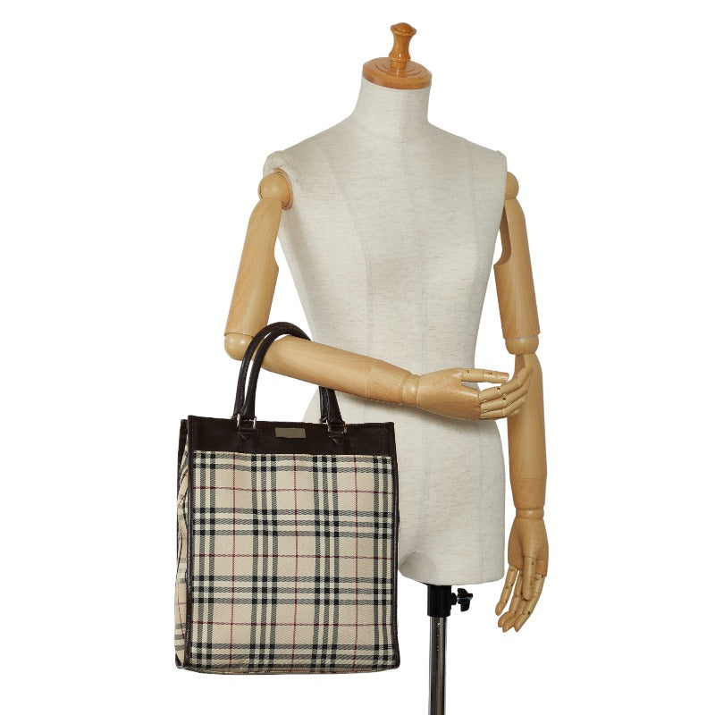 Burberry Nova Check Handbag Tote Bag