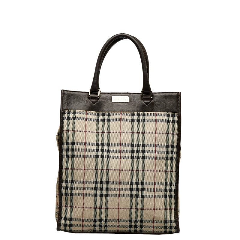 Burberry Nova Check Handbag Tote Bag