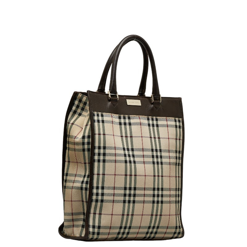 Burberry Nova Check Handbag Tote Bag