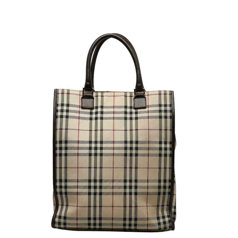 Burberry Nova Check Handbag Tote Bag