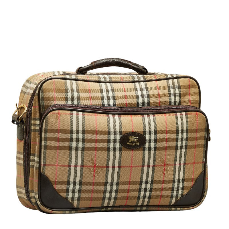 Burberry Nova Check Shadow Horse Handbag